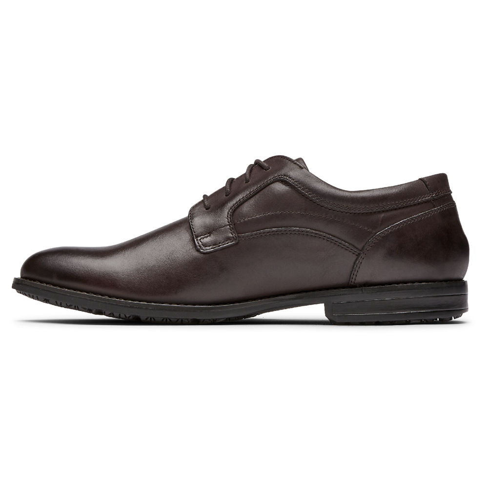 Rockport Oxfords Herre Brune - Mykel Plain Toe - UHCD45903